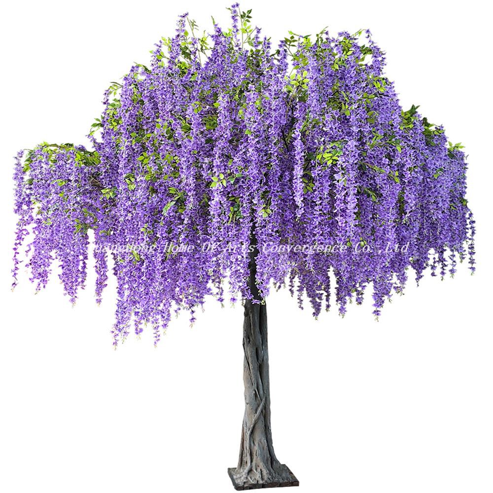Fake Purple Wisteria Trees