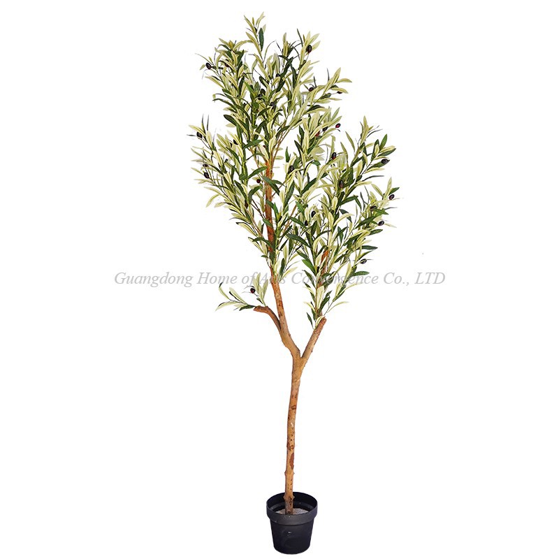 Fake Potted Olive Tree Decor Fake Potted Olive Tree Decor