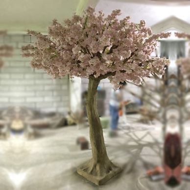 Fake Ιαπωνικά Κερασιά Χειροποίητα Sakura Floor Plant Κήπος Κόμμα
