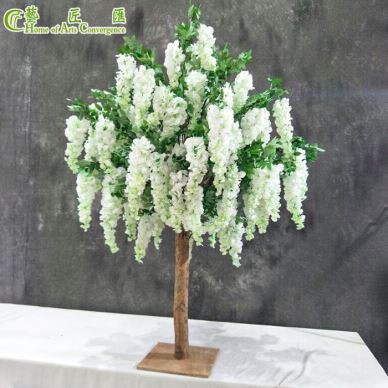 Τεχνητά γαμήλια κεντρικά τεμάχια Wisteria Blossom Tree