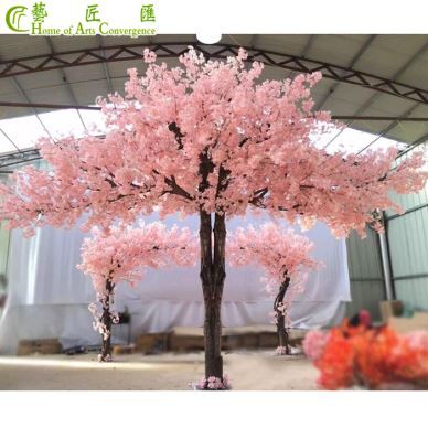 Giant Faux Accent Cherry Trees